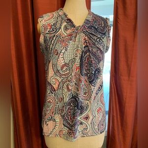 Tommy Hilfiger Paisley Blouse - Red, Blue, White